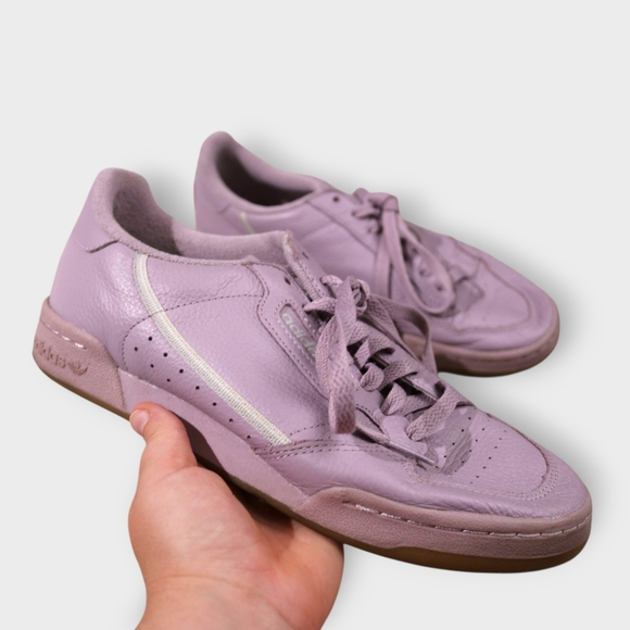 Adidas Continental 80 Soft Vision Size 7.5 Womens Pastel Core Lavender - Picture 3 of 7